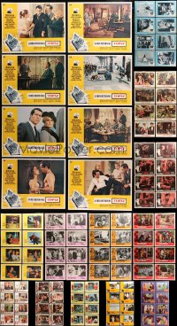 6d0385 LOT OF 14 COMPLETE SETS OF LOBBY CARDS 1960s-1970s from a variety of different movies!
