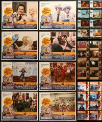 6d0355 LOT OF 32 LOBBY CARDS 1980s-2000s complete sets from four different movies!