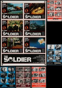 6d0129 LOT OF 6 FOLDED AUSTRALIAN LOBBY CARD POSTERS 1980s great images from a variety of movies!
