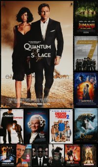 6d1018 LOT OF 21 UNFOLDED MOSTLY SINGLE-SIDED 27X40 ONE-SHEETS 1990s-2010s cool movie images!