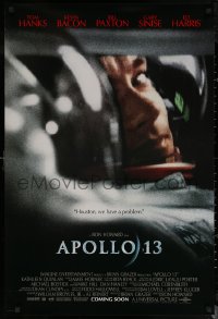 6f0818 APOLLO 13 advance 1sh 1995 Ron Howard directed, image of Tom Hanks in trouble!
