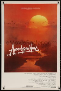 6f0475 APOCALYPSE NOW Aust 1sh 1979 Francis Ford Coppola, Bob Peak art of choppers in Vietnam!