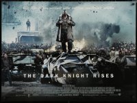 6f0629 DARK KNIGHT RISES DS British quad 2012 very different image of Hardy as Bane, the legend ends!