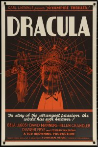 6f0002 DRACULA S2 poster 1999 Tod Browning, most classic vampire Bela Lugosi, best horror!