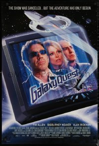 6f0927 GALAXY QUEST DS 1sh 1999 Tim Allen, Sigourney Weaver, Star Trek sci-fi spoof!