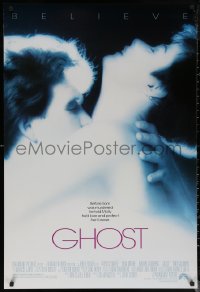 6f0932 GHOST DS 1sh 1990 classic romantic close up of spirit Patrick Swayze & sexy Demi Moore!