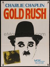 6f0454 GOLD RUSH Indian R1970s Charlie Chaplin classic, cool different artwork!