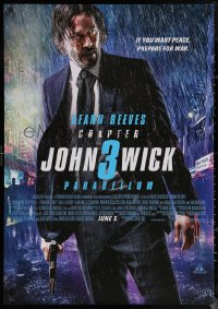 6f0446 JOHN WICK CHAPTER 3 Lebanese 2019 Keanu Reeves in title role as John Wick, prepare for war!