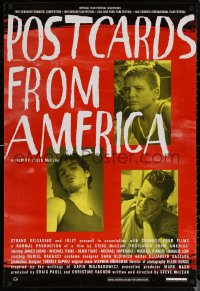 6f1067 POSTCARDS FROM AMERICA 1sh 1995 James Lyons, Michael Tighe, Olmo Tighe, great images!