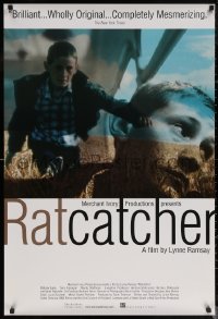 6f1074 RATCATCHER 1sh 1999 William Eadie, cool super close up of dirty faced boy!