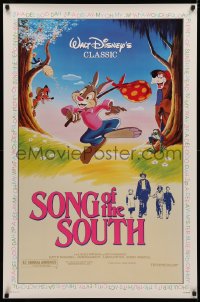 6f1117 SONG OF THE SOUTH 1sh R1986 Walt Disney, Uncle Remus, Br'er Rabbit & Br'er Bear!