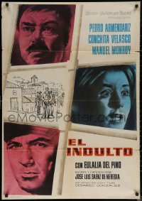 6f0575 EL INDULTO Spanish 1960 Pedro Armendariz, Concha Velasco, Manuel Monroy, different!