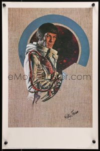 6f0032 KELLY FREAS signed 13x19 art print 1970s by the artist, great Star Trek art of Mr. Spock!