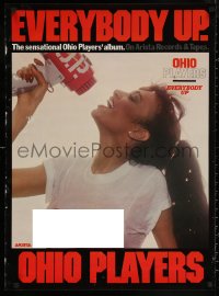 6f0120 OHIO PLAYERS 24x33 music poster 1979 Everybody Up, very sexy woman in wet t-shirt!