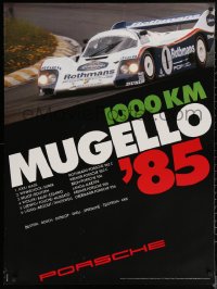 6f0358 PORSCHE Mugello '85 style 30x40 German special poster 1985 promoting their racing team!