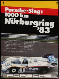 6f0359 PORSCHE Nurburgring '83 style 30x40 German special poster 1983 promoting their racing team!