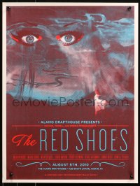 6f0021 RED SHOES signed #83/100 2-sided 18x24 art print R2010 by the artist, Alamo Drafthouse!