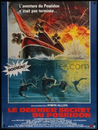 6g0767 BEYOND THE POSEIDON ADVENTURE French 1p 1979 Irwin Allen, Mort Kunstler disaster art!