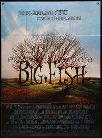 6g0771 BIG FISH French 1p 2003 Tim Burton, cool image of Ewan McGregor in title made of trees!