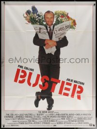 6g0816 BUSTER French 1p 1989 great image of Phil Collins with flowers, he'll steal your heart, rare!