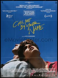 6g0821 CALL ME BY YOUR NAME French 1p 2018 Hammer, Chalamet, gay homosexual romantic melodrama!