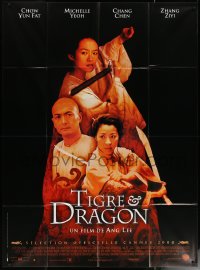 6g0875 CROUCHING TIGER HIDDEN DRAGON French 1p 2000 Ang Lee kung fu masterpiece, Chow Yun Fat, Yeoh!