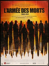 6g0884 DAWN OF THE DEAD French 1p 2004 When there's no more room in Hell the dead walk the Earth!