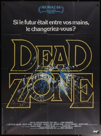 6g0893 DEAD ZONE French 1p 1984 directed by David Cronenberg, from the novel by Stephen King!