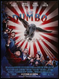 6g0928 DUMBO advance French 1p 2019 Tim Burton Disney live action adaptation of the classic movie!