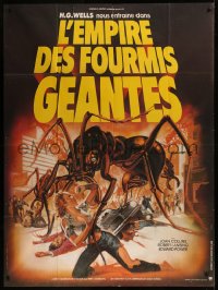 6g0934 EMPIRE OF THE ANTS French 1p 1978 H.G. Wells, completely different art by Michel Landi!