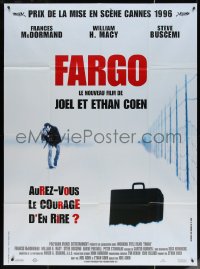 6g0952 FARGO French 1p 1996 a homespun murder story from the Coen Brothers, different image!