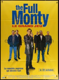 6g0995 FULL MONTY advance French 1p 1997 Peter Cattaneo, Carlyle, Wilkinson, Addy, male strippers!