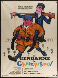 6g1000 GENDARME OF CHAMPIGNOL French 1p 1959 Rene Ferracci art of Jean Richard & Roger Pierre!