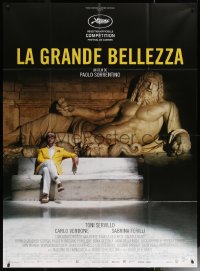 6g1021 GREAT BEAUTY French 1p 2013 Paolo Sorrentino's La Grande Bellezza, Tino Servillo by statue!