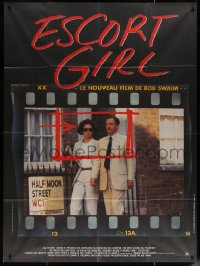 6g1032 HALF MOON STREET French 1p 1986 Sigourney Weaver & Michael Caine, Escort Girl, different!