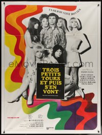 6g1050 HERE WE GO ROUND THE MULBERRY BUSH French 1p 1968 Judy Geeson, Barry Evans & sexy ladies!