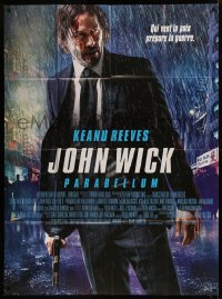6g1111 JOHN WICK CHAPTER 3 French 1p 2019 Keanu Reeves in the title role as John Wick, Parabellum!