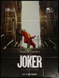 6g1114 JOKER teaser French 1p 2019 Joaquin Phoenix as the infamous DC Comics Batman villain!