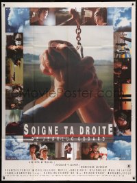 6g1119 KEEP YOUR RIGHT UP French 1p 1987 Jean-Luc Godard, photo montage by Michel Berberian!
