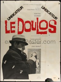 6g1141 LE DOULOS French 1p 1963 Jean-Paul Belmondo, directed by Jean-Pierre Melville!