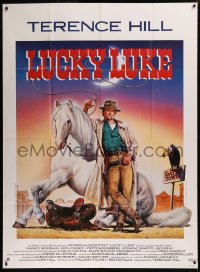 6g1180 LUCKY LUKE French 1p 1991 cool Casaro artwork of Terence Hill in the title role!