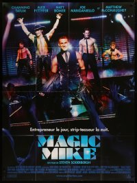 6g1186 MAGIC MIKE French 1p 2012 sexy male strippers Channing Tatum & Matthew McConaughey!
