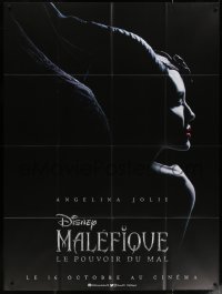 6g1190 MALEFICENT: MISTRESS OF EVIL teaser French 1p 2019 cool image of Angelina Jolie, Walt Disney!