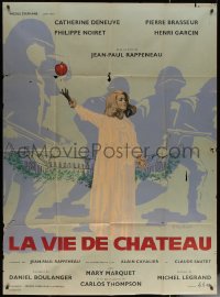 6g1204 MATTER OF RESISTANCE French 1p 1966 La Vie de Chateau, Tevlun art of Catherine Deneuve!