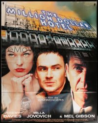 6g1212 MILLION DOLLAR HOTEL DS French 1p 2000 Milla Jovovich, Mel Gibson, Jeremy Davies, Wim Wenders