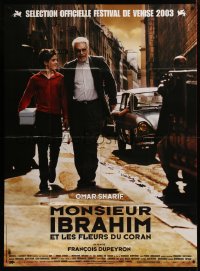 6g1220 MONSIEUR IBRAHIM French 1p 2003 Omar Sharif in the title role, Pierre Boulanger, Dupeyron!