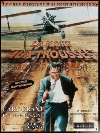 6g1250 NORTH BY NORTHWEST French 1p R1990s Cary Grant chased by cropduster, Alfred Hitchcock classic!