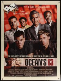 6g1252 OCEAN'S THIRTEEN French 1p 2007 Soderbergh directed, George Clooney, Brad Pitt & others!