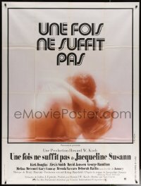 6g1257 ONCE IS NOT ENOUGH French 1p 1976 sexy embrace, written by Jacqueline Susann, rare!