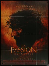 6g1272 PASSION OF THE CHRIST French 1p 2004 directed by Mel Gibson, iconic image of Jesus Christ!